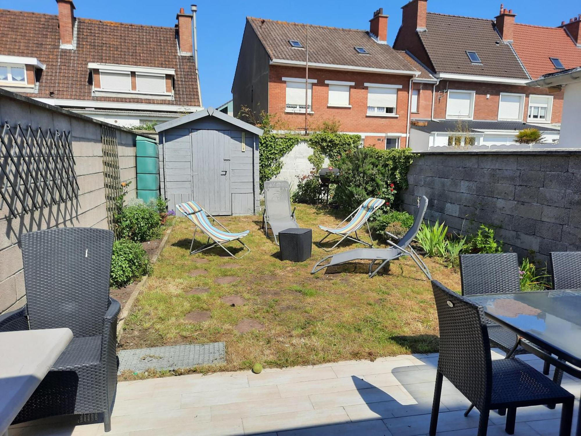 Maison Chez Lili A 200 M De La Plage ,Jardin Prive Et Clos Gravelines Rum bild